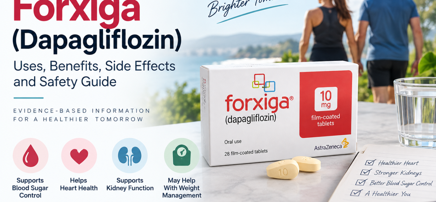 Forxiga (Dapagliflozin): Uses, 10 mg, Side Effects and Safety